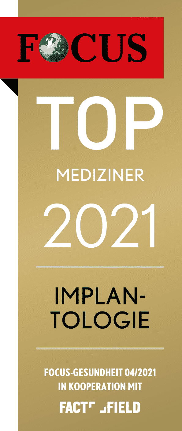 Focus Top Mediziner Implantologie 2021